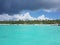 Sailing yachts floating near the coast, sunny day, travel