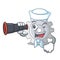 Sailor with binocular gear settings mechanism on mascot shape