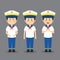 Sailor Character with Various Expression