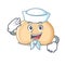 Sailor chickpeas character cartoon style