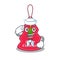 Sailor christmas tag hanging isolated with cartoon