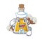 Sailor cottonseed oil in a mascot bottle