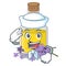Sailor lavender oil in a cartoon bottle