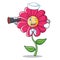 Sailor pink flower character cartoon