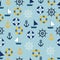 Sailor seamless pattern.sea decoration seamless pattern