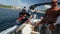 Sailors participate in sailing regatta 12th Ellada Autumn 2014 among Greek island group