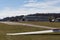 sailplane glider on south germany airfield