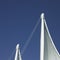 Sails and blue sky