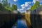 Saimaa Canal shipping lock