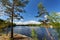 Saimaa lake nearby Lappeenranta