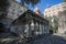 Saint Andrew cloister ruins near the house of Christopher Columbus, Casa di Colombo, in Genoa, Italy.