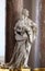 Saint Anne statue on the main altar in Amorbach Benedictine monastery church in Lower Franconia, Bavaria, Germany