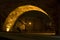 Saint Anthony Falls Lock and Dam at Night