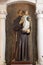 Saint Anthony of Padua holding baby Jesus