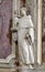 Saint Anthony of Padua statue on the altar of Saint Francis of Assisi in the St John the Baptist church in Zagreb, Croatia