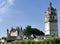 The Saint Antoine tower and the royal house of the city of Loches