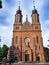 Saint Bartholomew and saint Andrew Apostles church in Ocieck in Poland