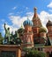 Saint Basil Cathedral cupola, Moscow, Russia