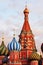 Saint Basil`s cathedral in Moscow.