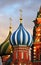 Saint Basil`s cathedral in Moscow.