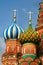 Saint BasilÂ´s Cathedral, Red Square, Moscow, Russia