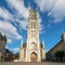 Saint Bavo Cathedral, an 89 metres tall Gothic cathedral on Sint Baafsplein square, Ghent, Belgium