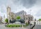 Saint Bavo Cathedral from J Van Eyck Square is a gothic cathedral in Ghent