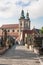 Saint Bridge Jana and the Church of Our Lady of the Rosary in KÅ‚odzko.