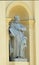 Saint Cajetan statue on an external wall of the Theatine Church in Munich, Germany