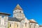 Saint Chartier of Javarzay Church in Chef-Boutonne village, France