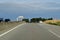 Saint Clair sur Epte, France - august 8 2019 : the D 6014 road
