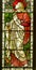 Saint Clement stained glass window