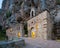 Saint Elisha historic maronite monastery in Qadisha valley, Qannoubine, Lebanon