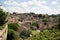 Saint Emilion, Bordeaux / France - 06 19 2018 : Bordeaux wine routes vineyard of saint-emilion UNESCO World Heritage Site