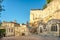 Saint Emilion - Monolithic church carved from a limestone cliff - France