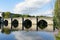 The Saint-Etienne bridge over the Vienne in Limoges