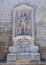 Saint Eustachius in an external niche Matera Cathedral