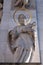 Saint Francis Xavier, detail of Holy Trinity plague column in front of Matthias Church in Budapest