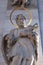 Saint Francis Xavier, detail of Holy Trinity plague column in front of Matthias Church in Budapest