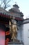 Saint Francis Xavier statue in front Saint Joseph Cathedral in Beijing