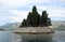Saint George monastery island Perast Bay of Kotor