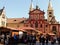 Saint George red basilic in the castle of Prague in Czech Republic.