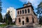 Saint George`s Church near the Central Park in the center of Pitesti