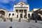 Saint Gervasio and Protasio church in Domodossola, Italy on a sunny day