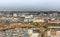 Saint Helier capital city panorama with port and marina in the foreground, bailiwick of Jersey, Channel Islands