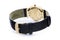 Saint-Imier, Switzerland, 2.02.2020 - Longines automatic silver steel body with bracelet watch close-up, black clock