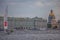 Saint Isaac Cathedral And Hermitage Museum - View From Neva River