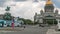 Saint Isaac\'s Cathedral and the Monument to Emperor Nicholas I timelapse, St. Petersburg, Russia