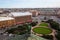 Saint Isaac square from St. Isaac`s Cathedral in St. Petersburg, Russia. Architecture.