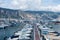 Saint-Jean-Cap-Ferrat, France, September 2021. Parking of yachts and boats in the Cote d`Azur resort in the Provence